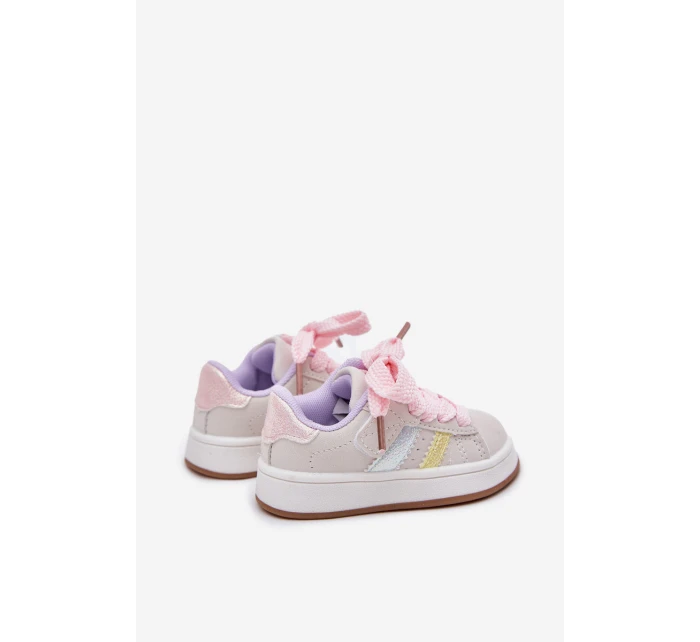 Sportovní boty dětské sneakers na suchý zip multikolor Celyna Sportovní boty dětské sneakers na suchý zip multikolor Celyna