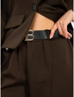 Spodnie IT SP model 21946625 ciemny brązowy - FPrice