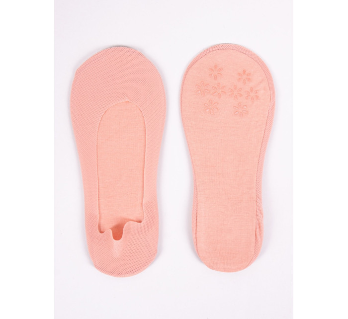 Yoclub Dámské ponožky Anti Slip Abs 3-Pack SKB-0050K-460A Pink