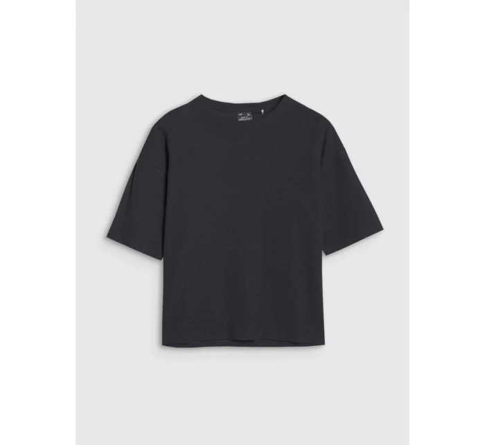 Dámské tričko z vaflového úpletu 4F 4FRSS25TTSHF2651-20S