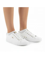 Dámské nízké tenisky z eko kůže bílé model 21906565 - Big Star