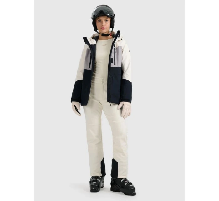 Dámské lyžařské kalhoty s membránou 10000 softshell 4F 4FWAW25TFTRF0943-12S dámské