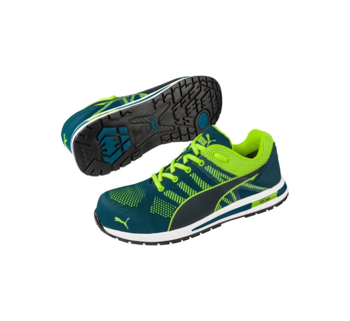 Pánské polobotky Elevate Knit Green Low (zelené)