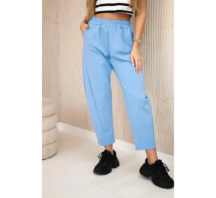 Kalhoty s kapsami Summer Punto modrý