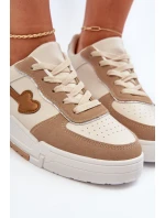 Dámské tenisky na platformě béžové Zeparine Dámské tenisky na platformě béžové Zeparine