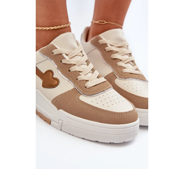 Dámské tenisky na platformě béžové Zeparine Dámské tenisky na platformě béžové Zeparine