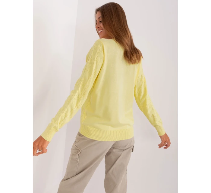 Jumper AT SW 2231.99P jasně žlutá Jumper AT SW 2231.99P jasně žlutá