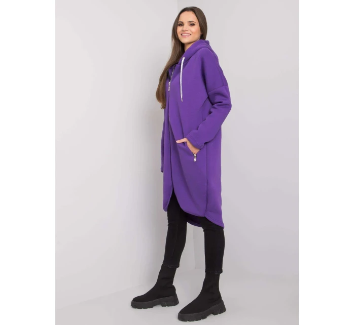 Mikina RV BL 5775.17X tmavě fialová