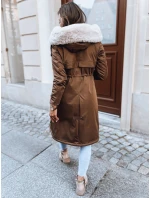 Dámská zimní bunda parka HARPERSOFT hnědá FashionStreet TY3686