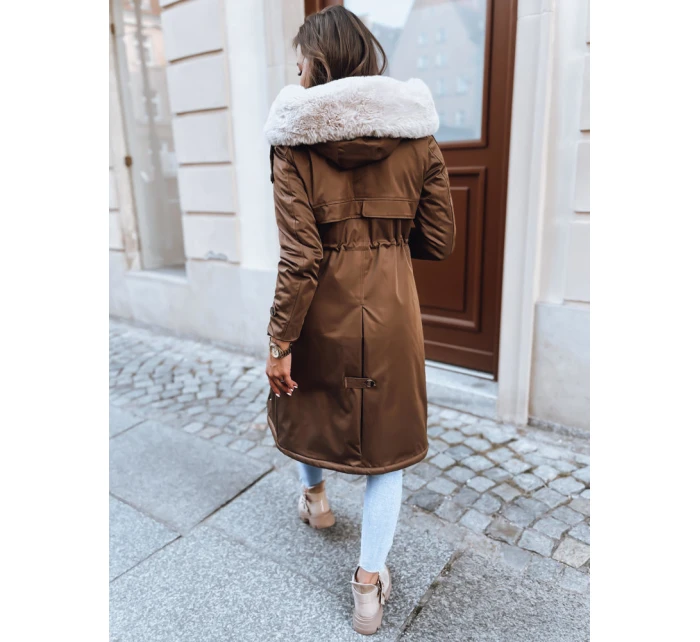 Dámská zimní bunda parka HARPERSOFT hnědá FashionStreet TY3686