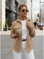 Dámská džínová bunda RAWEY béžová FashionStreet TY4308 Dámská džínová bunda RAWEY béžová FashionStreet TY4308