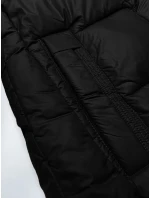 Černá dámská zimní bunda s kontrastní podšívkou model 21248800 - Glakate