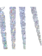 RAMPOUCHY - DUHOVÁ ZÁVĚSNÁ DEKORACE 22 CM 4 KS