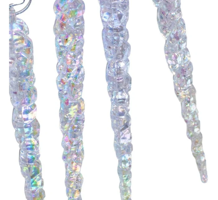 RAMPOUCHY - DUHOVÁ ZÁVĚSNÁ DEKORACE 22 CM 4 KS