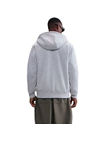Pánská mikina s kapucí Club BB FZ Hoodie white  pánské model 22202537 - NIKE