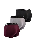 Le Coq Sportif pánské boxerky 3PAK černé šedé vínové Le Coq Sportif pánské boxerky 3PAK černé šedé vínové