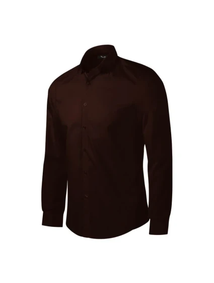 Malfini Dynamic M MLI-26227 kávová košile Malfini Dynamic M MLI-26227 kávová košile