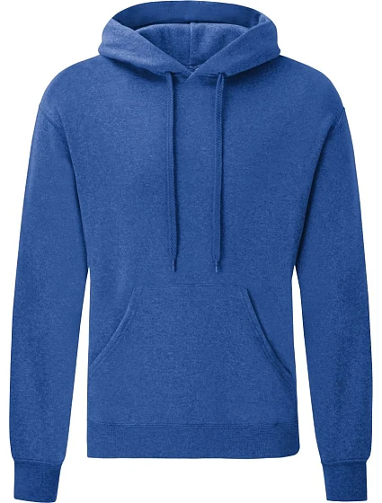 Fruit of the Loom Classic Hooded Sweat Mikina s kapucí 16.2208 heather royal Fruit of the Loom Classic Hooded Sweat Mikina s kapucí 16.2208 heather royal