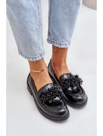 Dámské mokasíny S.Barski černé model 21672362 - D&A