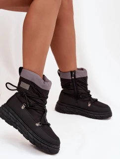 Dámské zimní boty na zip model 21728492 Černé - Lee Cooper