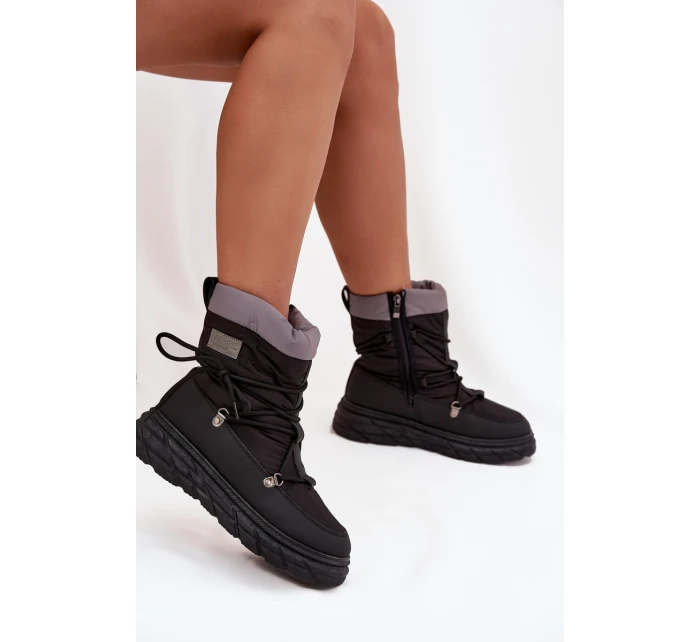 Dámské zimní boty na zip model 21728492 Černé - Lee Cooper