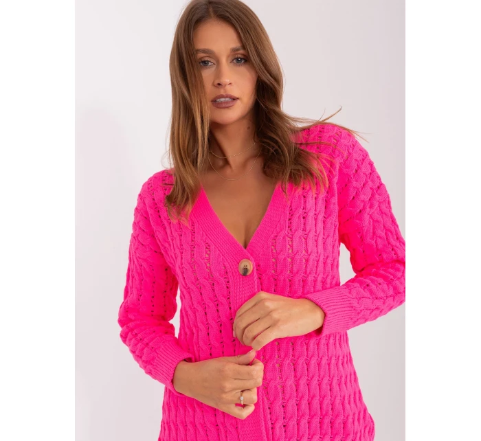 Sweter BA SW  fluo różowy model 18985250 - FPrice