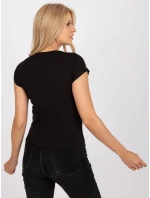 Tričko BR TS 8127 černá a zlatá