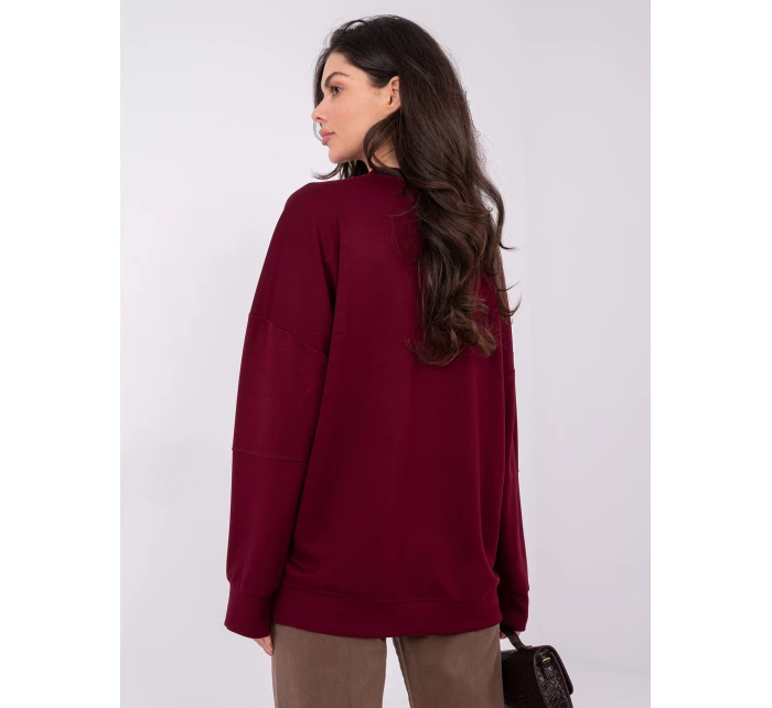 Mikina RV BL A1063.96 maroon Mikina RV BL A1063.96 maroon