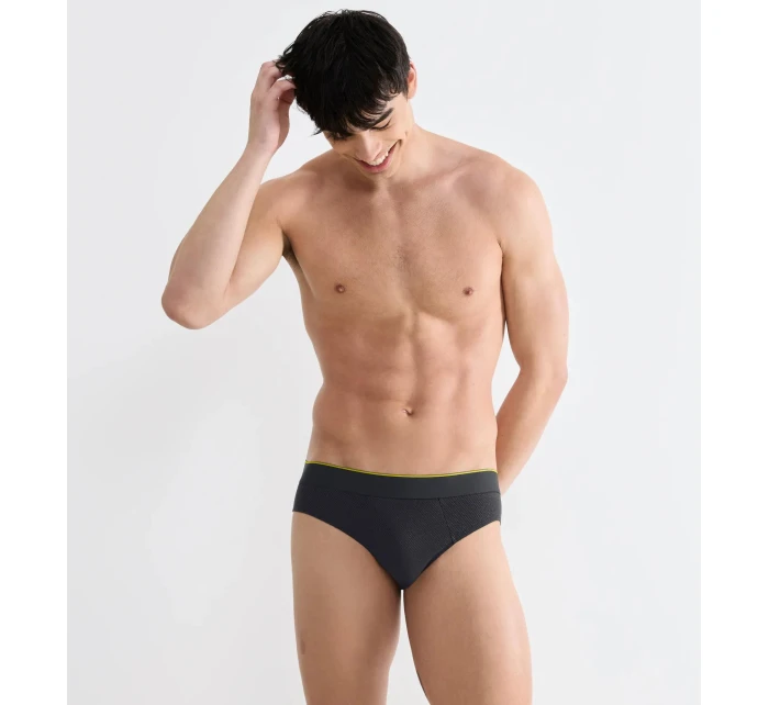 sloggi men EVER Airy Brief C2P - BLACK COMBINATION - SLOGGI BLACK COMBINATION - SLOGGI