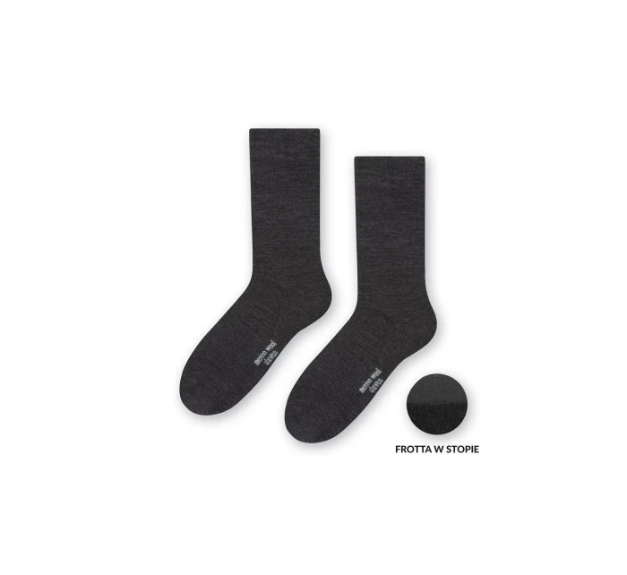Ponožky Steven art.130 poloviční froté Merino Wool 41-46