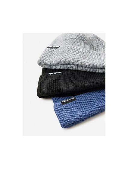 Čepice RIP CURL CLASSIC SURF REG BEANIE, balení po 3 kusech, černá
