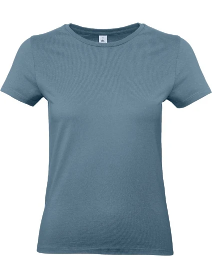 B&C #E190 /women Dámské tričko z těžké bavlny 01.004T stone blue B&C #E190 /women Dámské tričko z těžké bavlny 01.004T stone blue