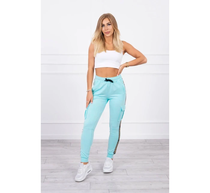 Kalhoty Mint cargo Kalhoty Mint cargo