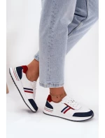 Dámské kožené sportovní boty modré model 21708095 - EVENTO Dámské kožené sportovní boty modré model 21708095 - EVENTO