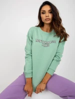 Dámská mikina MA BL 2202032 mikina.28X světle zelená - FPrice