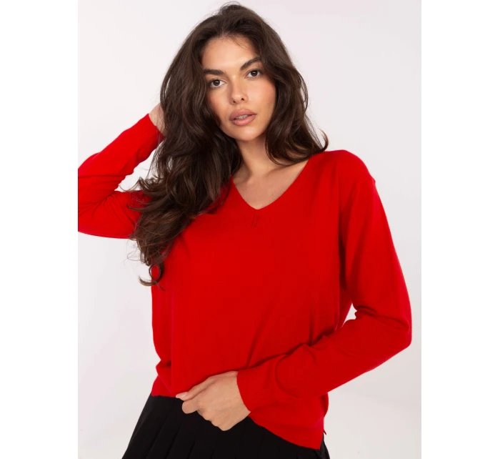 Sweter PM SW model 21334697 czerwony - FPrice Sweter PM SW model 21334697 czerwony - FPrice