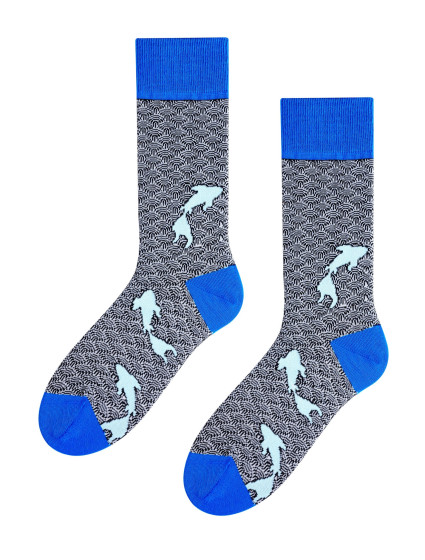 Ponožky Bratex KL-339B Blue