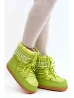 Dámské sněhule se zavazováním Olive Soia Dámské sněhule se zavazováním Olive Soia