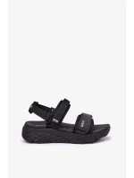 Dámské sportovní sandály na platformě Big Star – černé Dámské sportovní sandály na platformě Big Star – černé