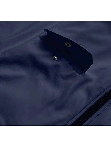 Tmavě modrá dámská sportovní softshellová bunda model 17237498 - J.STYLE Tmavě modrá dámská sportovní softshellová bunda model 17237498 - J.STYLE