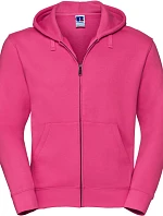Russell Athletic 266M Pánská mikina s kapucí "Authentic" 10.266M fuchsia