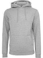 Build your Brand BY 011 Mikina s kapucí z těžké bavlny 56.0011 heather grey Build your Brand BY 011 Mikina s kapucí z těžké bavlny 56.0011 heather grey