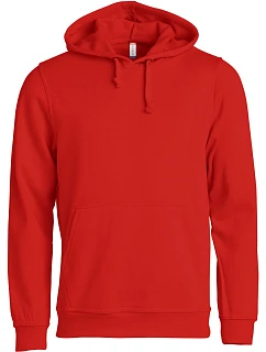 Basic Hoody Unisex mikina s kapucí model 22470967 red - Clique