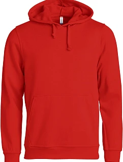 Clique Basic Hoody Unisex mikina s kapucí 67.2131 red