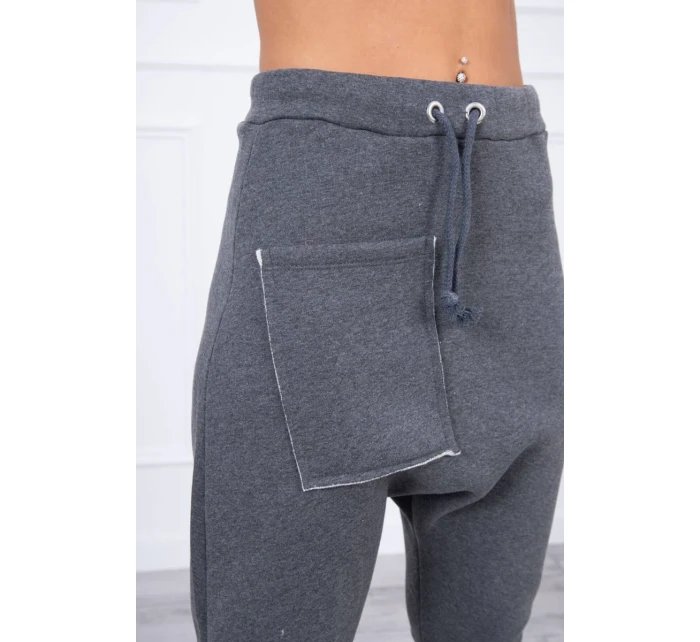 Sada sáčkových kalhot v grafitové barvě Sada sáčkových kalhot v grafitové barvě
