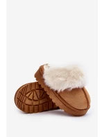 Dětské pantofle s kožešinou model 21639728 - Boto