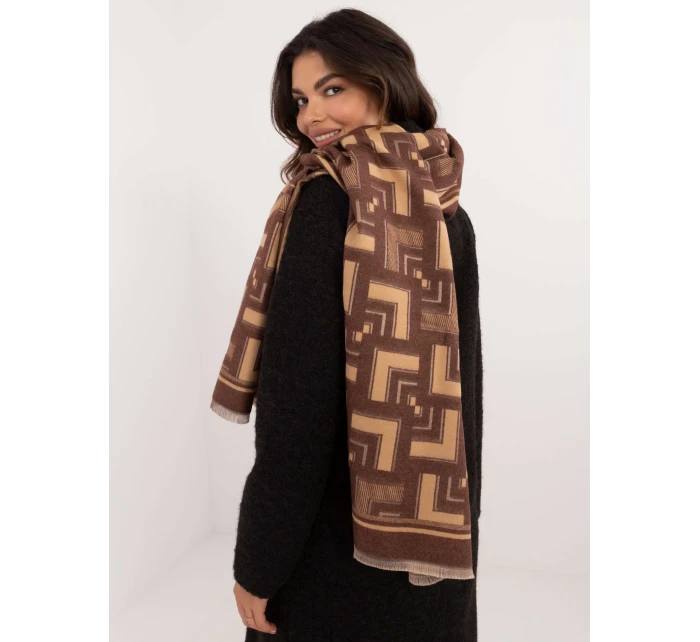 Šála AT SZ model 20506902 hnědá - FPrice Šála AT SZ model 20506902 hnědá - FPrice