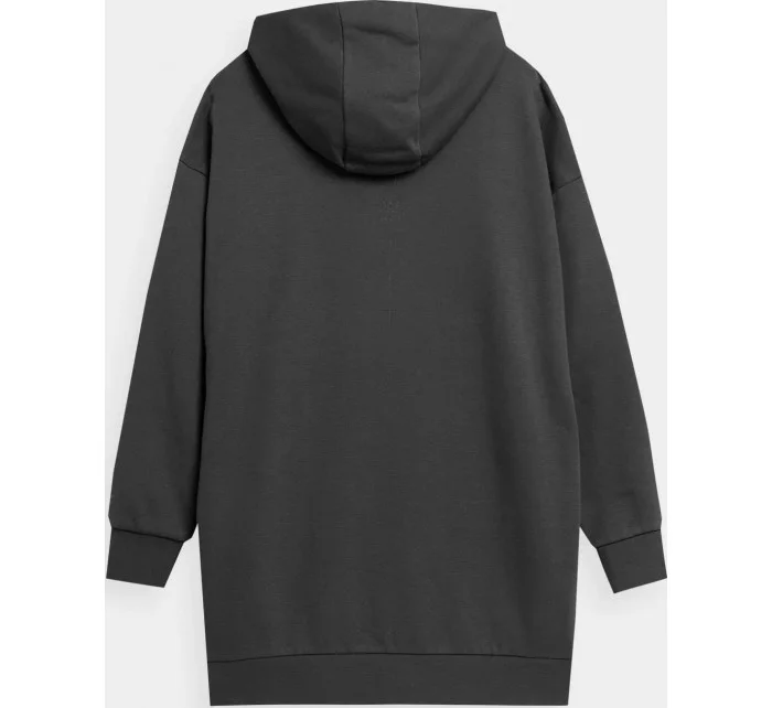 Dámská mikina H4Z22-BLD028 tmavě šedá - 4F