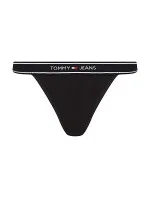 Dámská tanga UW0UW05122 BDS černé - Tommy Hilfiger