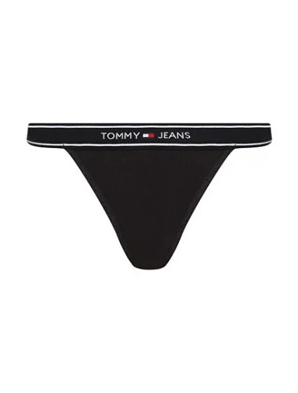 Dámská tanga UW0UW05122 BDS černé - Tommy Hilfiger